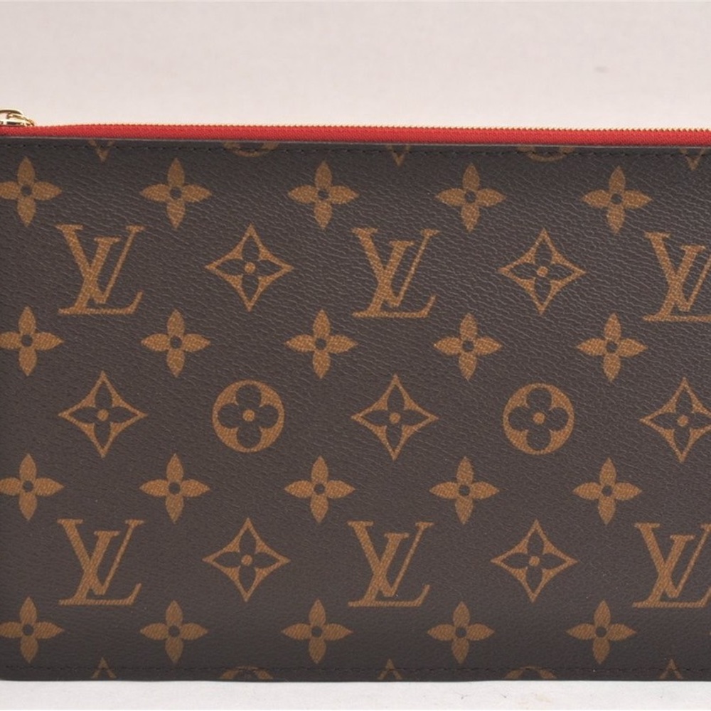 Louis Vuitton Pouch with Rich Red Interior
